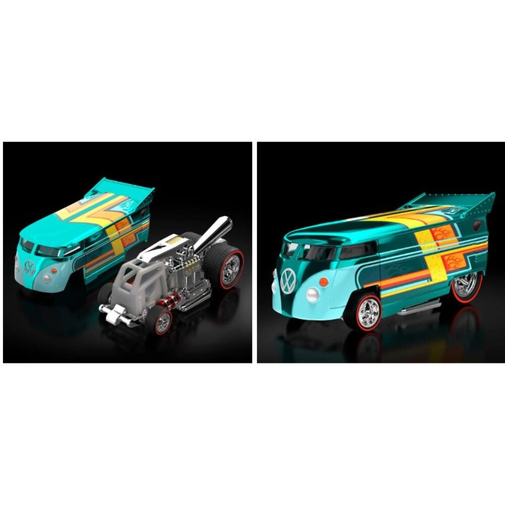Hot Wheels RLC Volkswagen Drag Bus HWF24-9893 New Sealed Mattel Exclusive